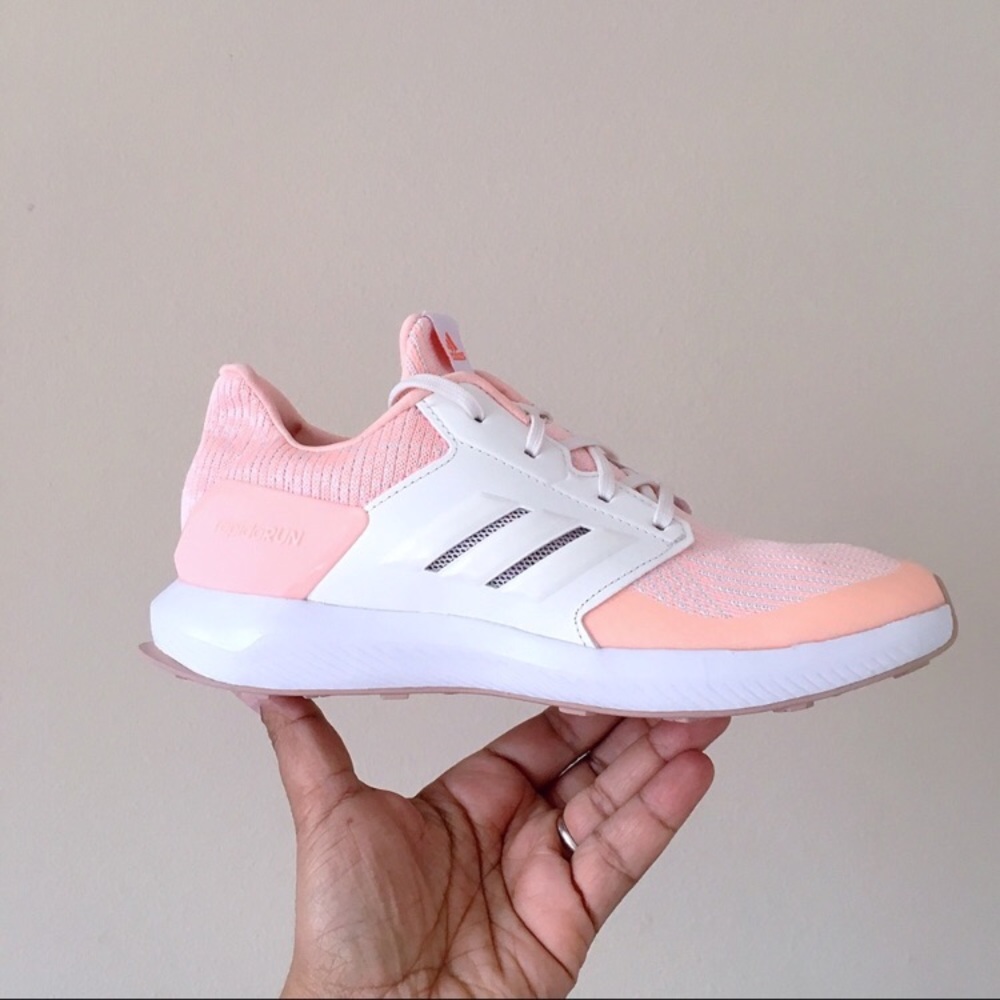 Adidas RapidaRun Knit Shoes - Picture 1 of 8